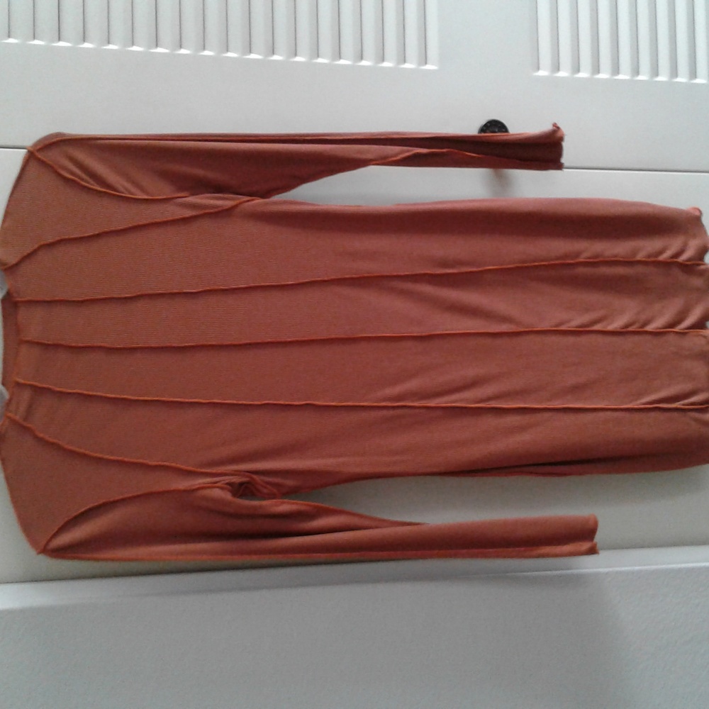 Shein Rust Color Dress - Picture 2 of 5